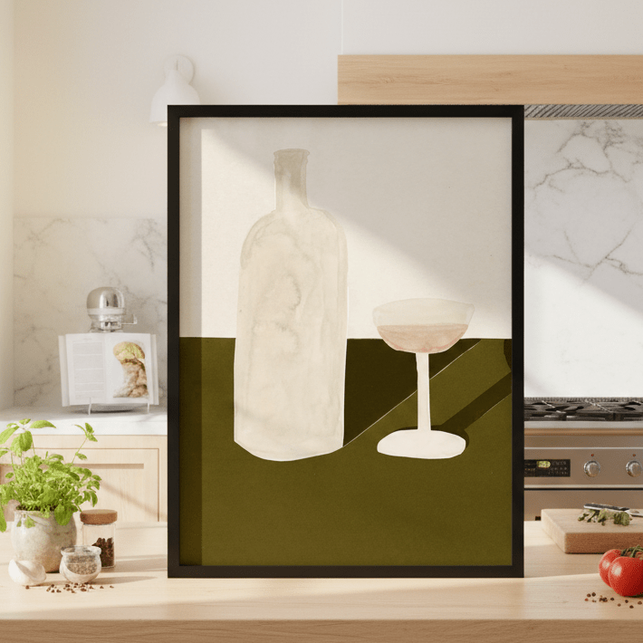 Un Vino Por Favor by Marina Garcia Fernandez wall - art - picture - poster