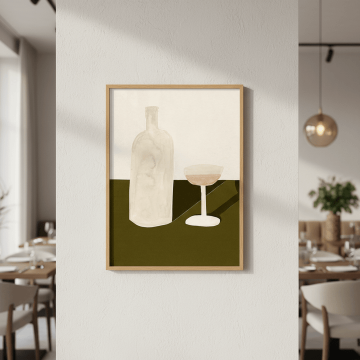Un Vino Por Favor by Marina Garcia Fernandez wall - art - picture - poster