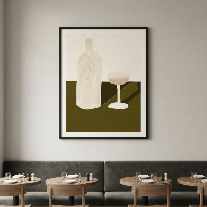 Un Vino Por Favor by Marina Garcia Fernandez wall - art - picture - poster