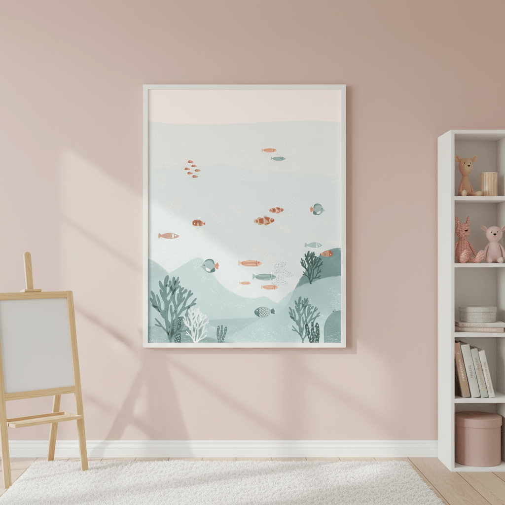 Under the Sea by Menina Lisboa wall - art - picture - poster