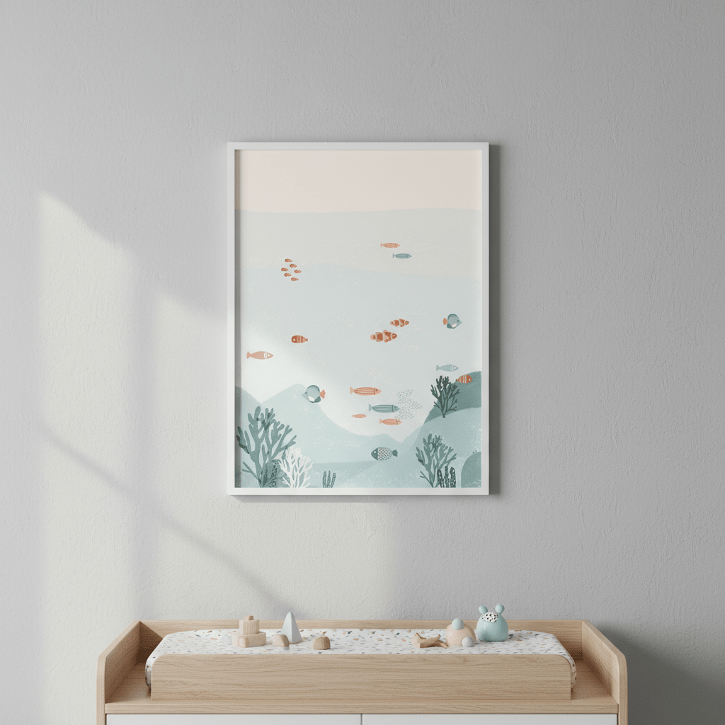 Under the Sea by Menina Lisboa wall - art - picture - poster