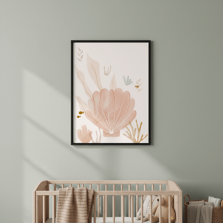 Under the Sea Shells by Menina Lisboa wall - art - picture - poster