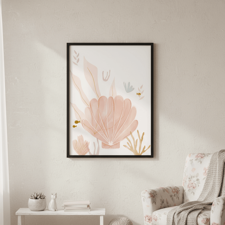 Under the Sea Shells by Menina Lisboa wall - art - picture - poster
