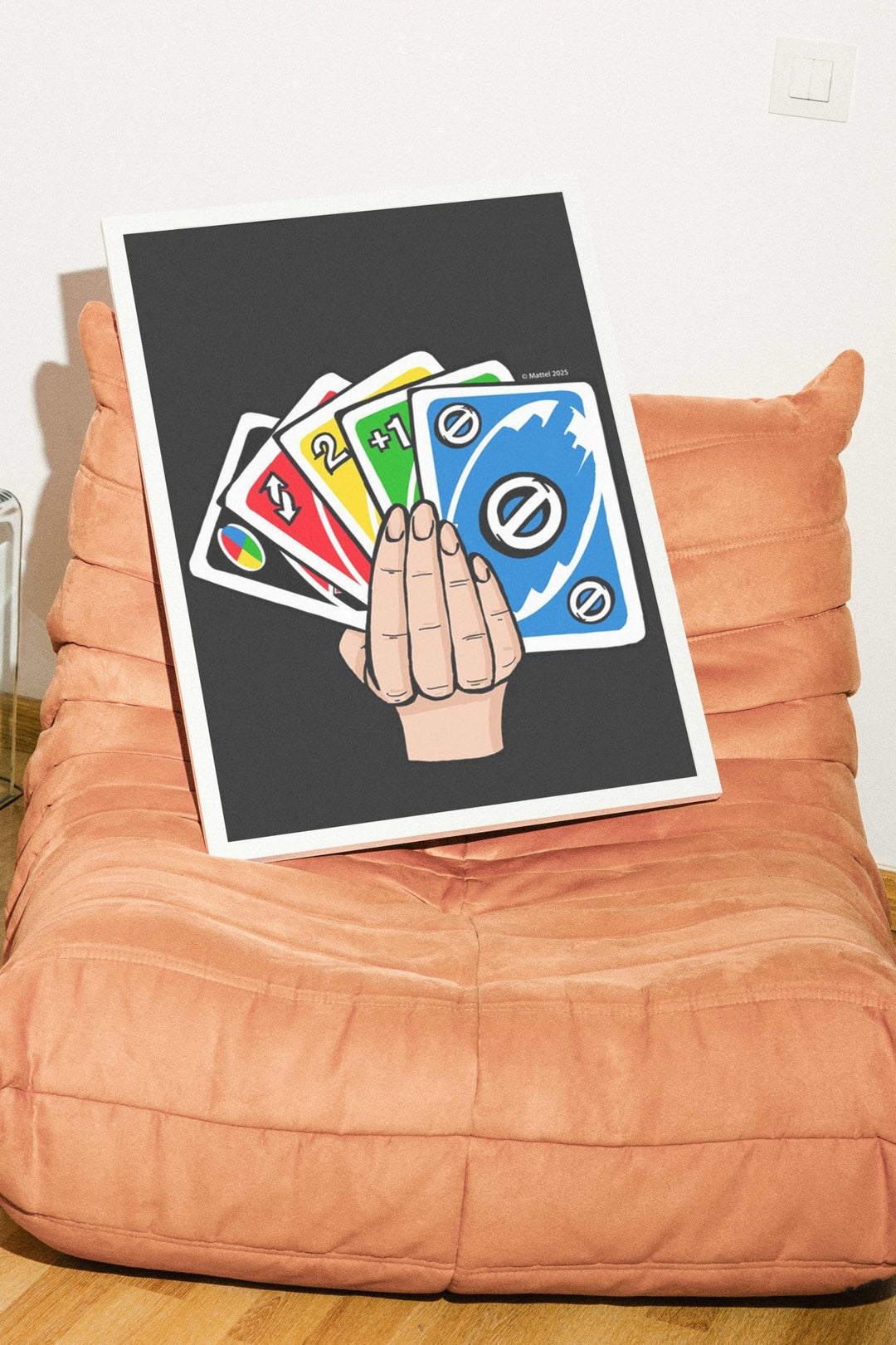 Uno Hand Wall Art Print wall - art - picture - poster