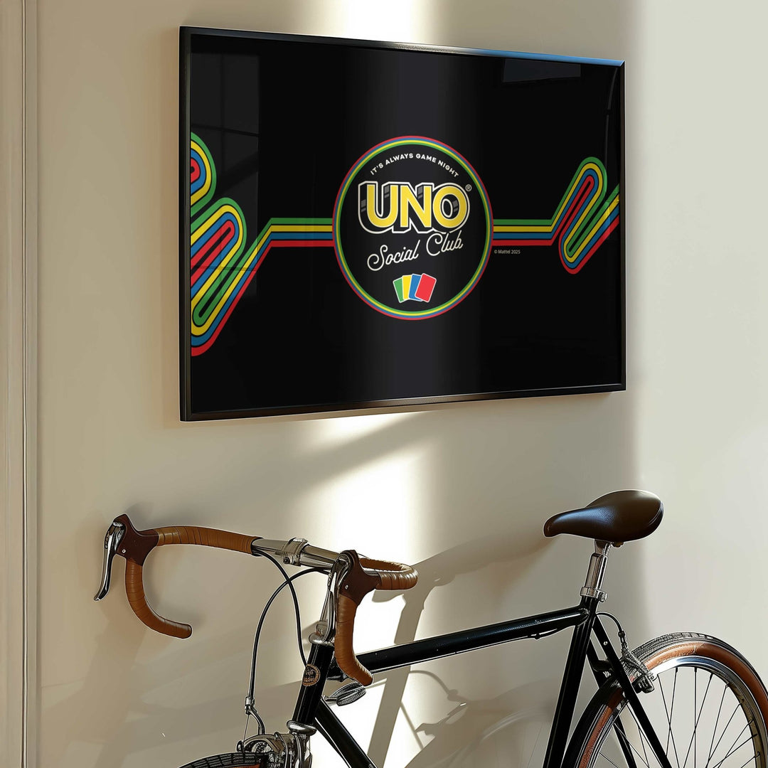 Uno Social Club Landscape Geometric Line Art Design wall - art - picture - poster