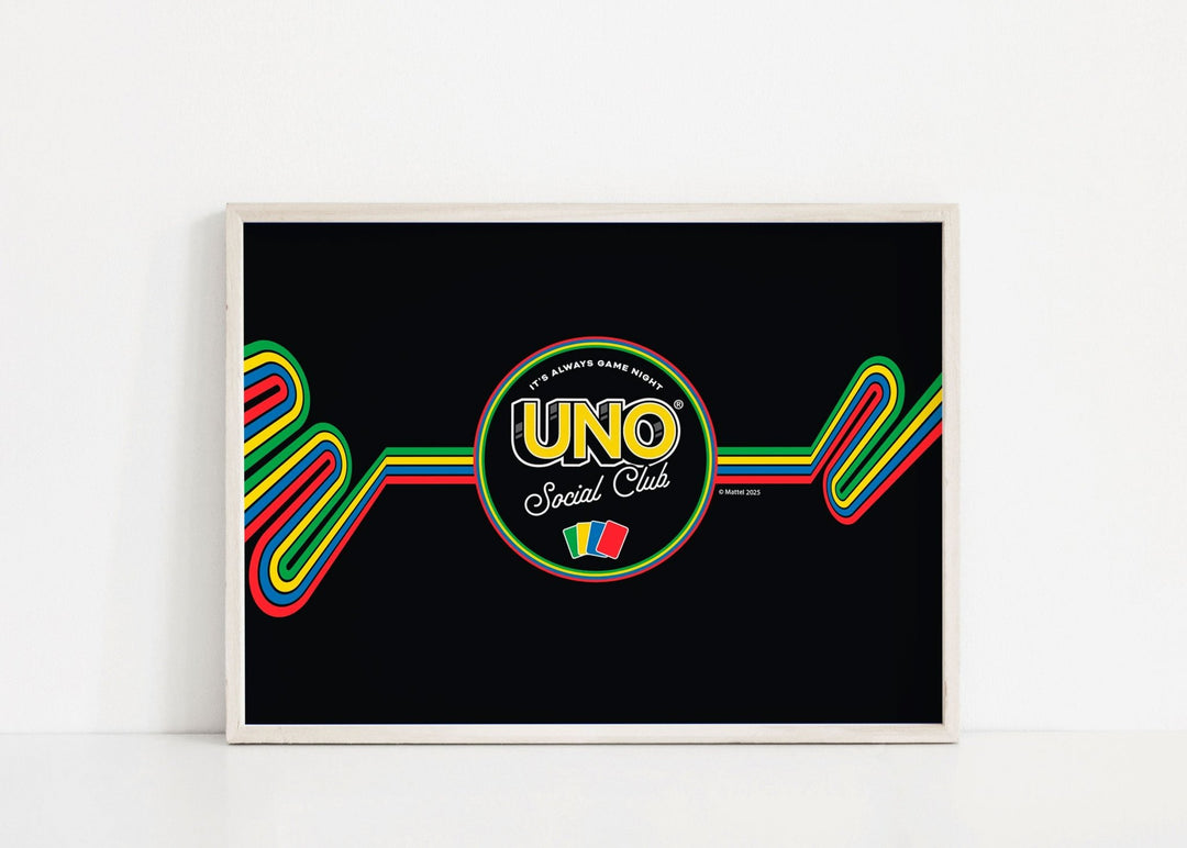 Uno Social Club Landscape Geometric Line Art Design wall - art - picture - poster