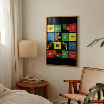 Uno Social Club Wall Art Print wall - art - picture - poster