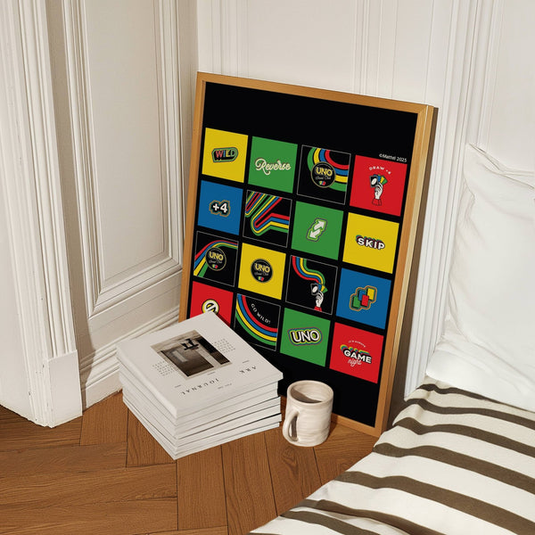 Uno Social Club Wall Art Print
