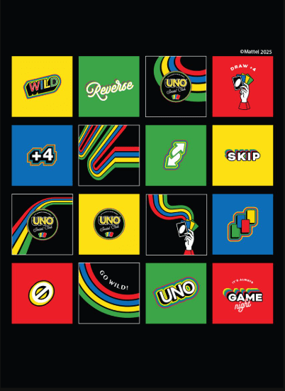 Uno Social Club Wall Art Print frame