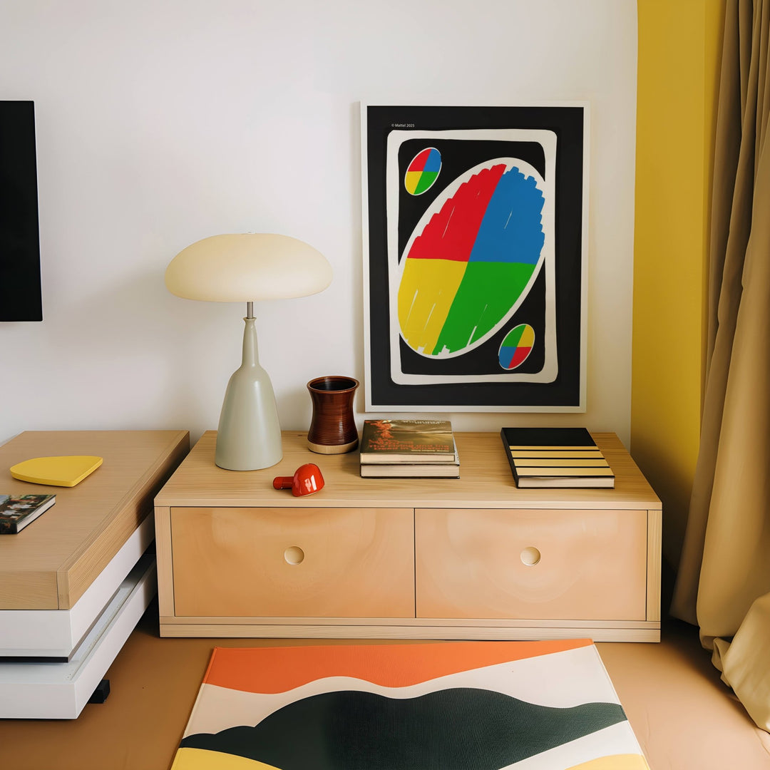 Uno Wild Card Wall Art Print wall - art - picture - poster