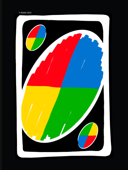 Uno Wild Card Wall Art Print frame