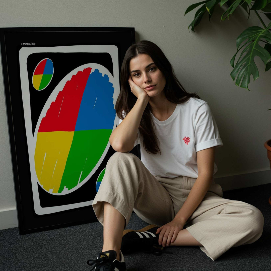 Uno Wild Card Wall Art Print wall - art - picture - poster