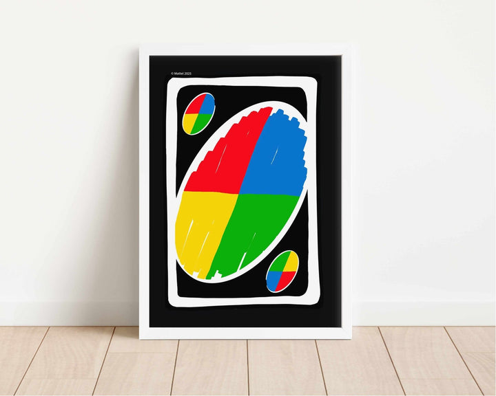 Uno Wild Card Wall Art Print wall - art - picture - poster