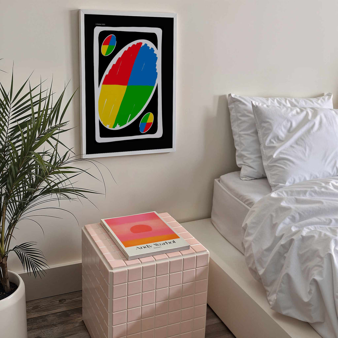 Uno Wild Card Wall Art Print wall - art - picture - poster