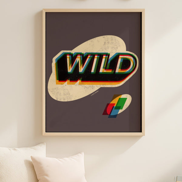 Uno Wild Game Night Wall Art Print