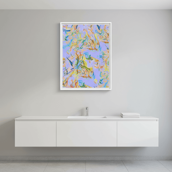 Unraveled Light, Lilac by 83 Oranges wall - art - picture - poster