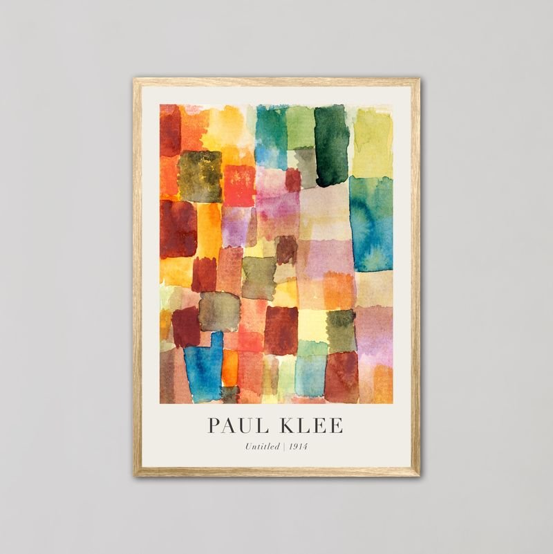 Untitled 1914 by Paul Klee Wall Art - Style My Wall