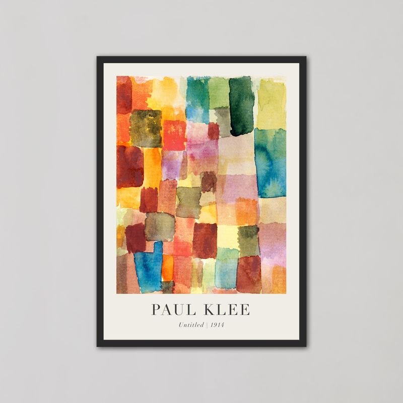 Untitled 1914 by Paul Klee Wall Art - Style My Wall