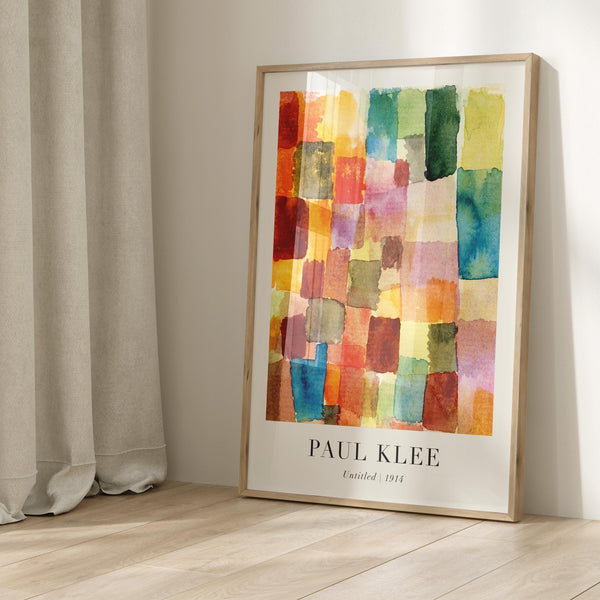 Untitled 1914 by Paul Klee Wall Art