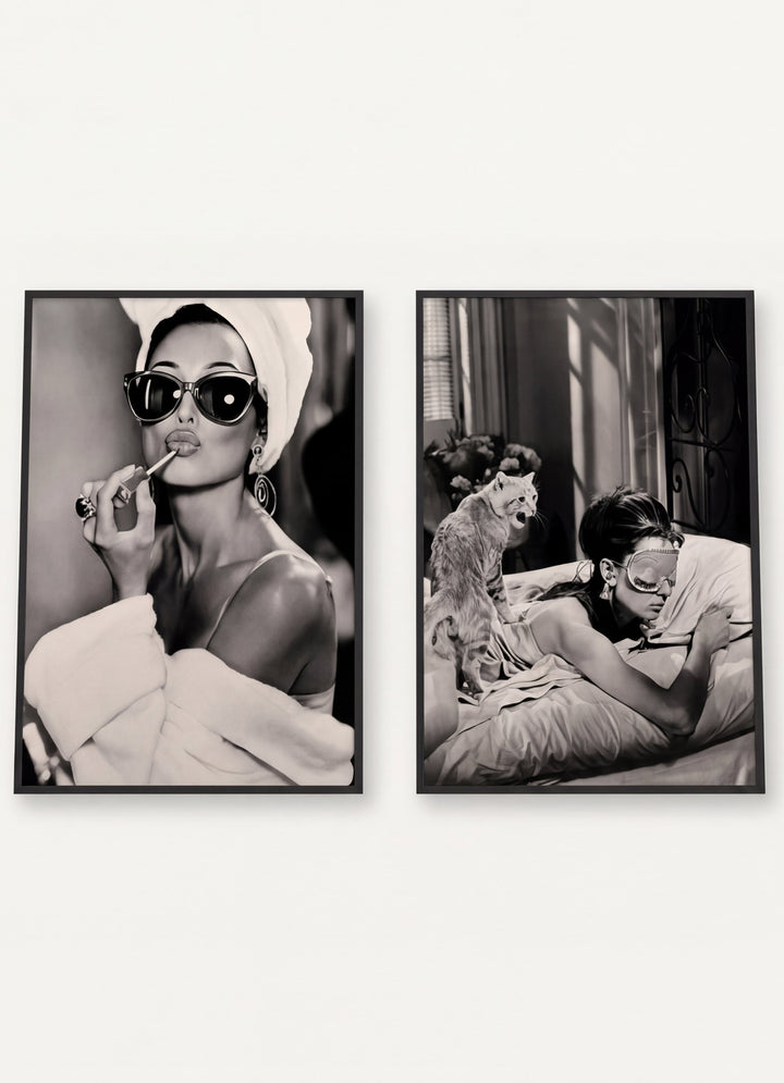 Audrey Hepburn Set of 2