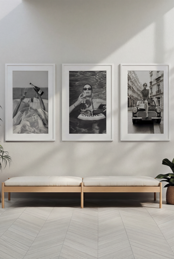 Fashion Modern Trio Wall Art Photography
