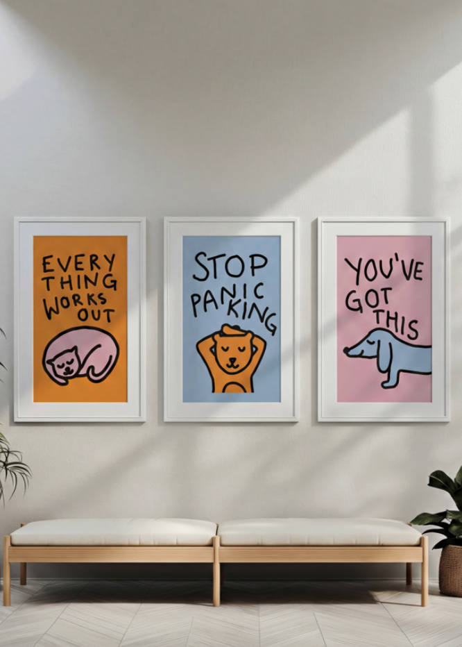 Everything Works Out Trio by Lucia Sankovic