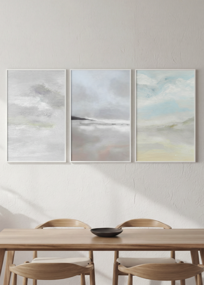 Low Grey Tide Trio by Josephine Wianto