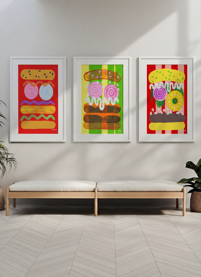 Candy Carnival Trio by Kasia Sykus