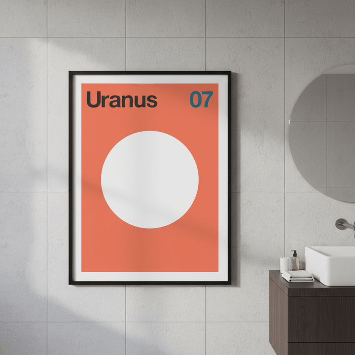 Uranus by Florent Bodart wall - art - picture - poster