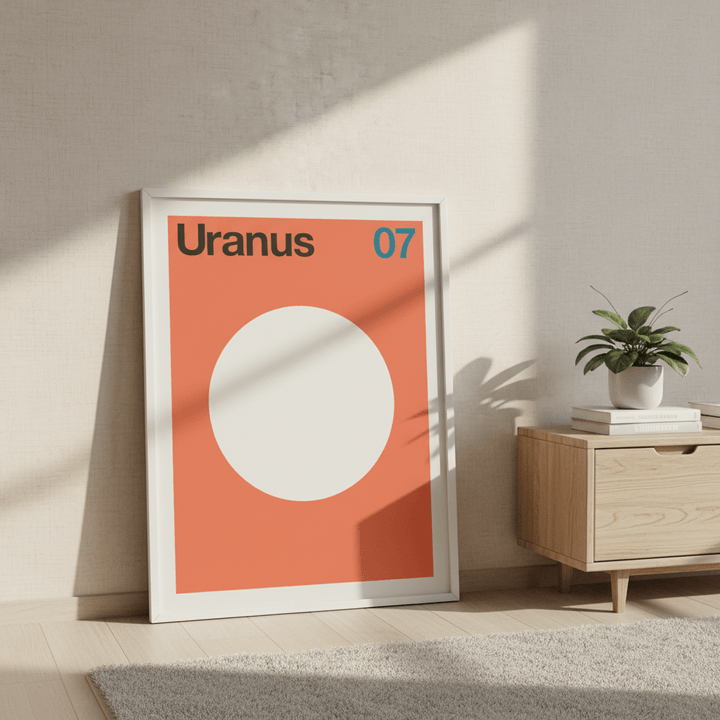 Uranus by Florent Bodart wall - art - picture - poster