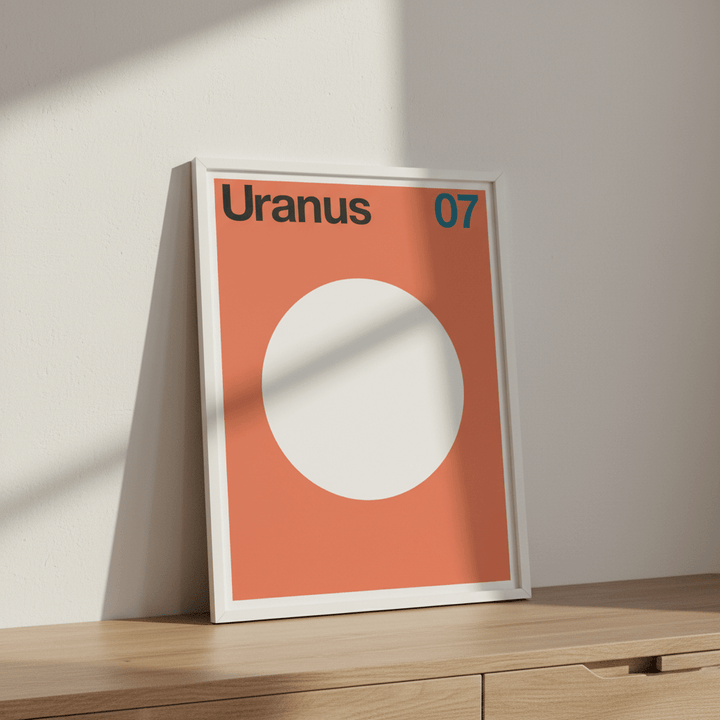 Uranus by Florent Bodart wall - art - picture - poster