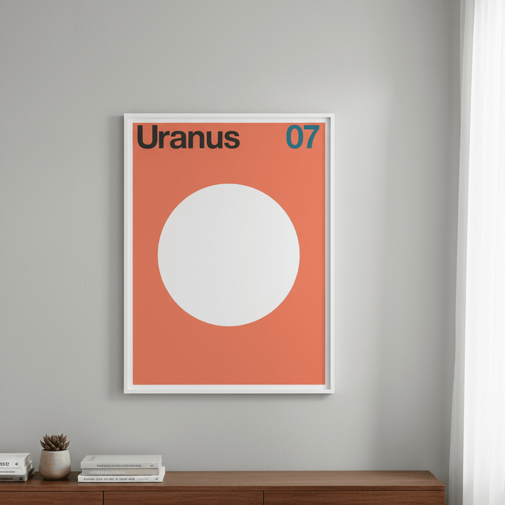 Uranus by Florent Bodart wall - art - picture - poster