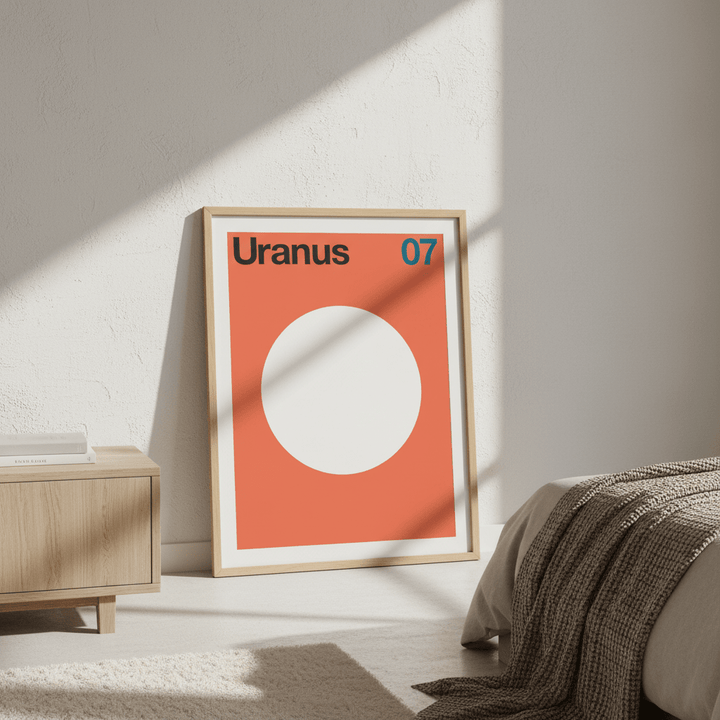 Uranus by Florent Bodart wall - art - picture - poster