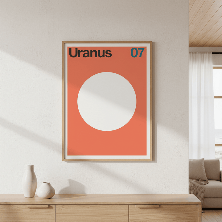 Uranus by Florent Bodart wall - art - picture - poster