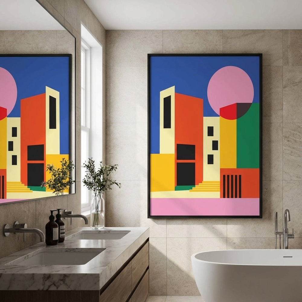 Urban Haus wall - art - picture - poster