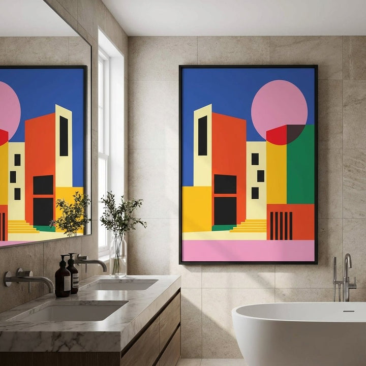 Urban Haus wall - art - picture - poster