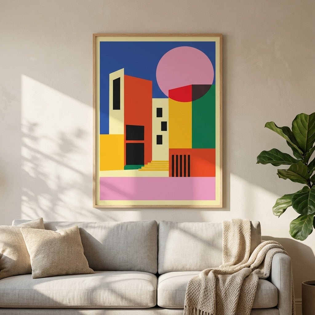 Urban Haus wall - art - picture - poster