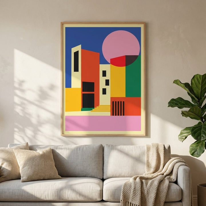 Urban Haus wall - art - picture - poster