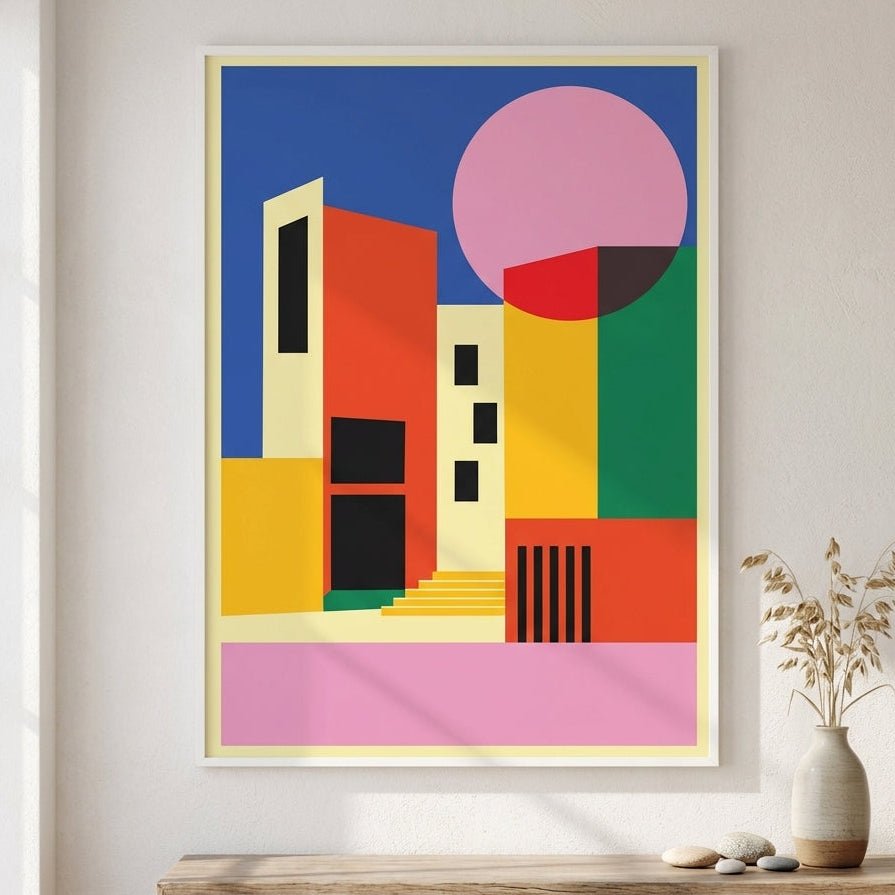 Urban Haus wall - art - picture - poster