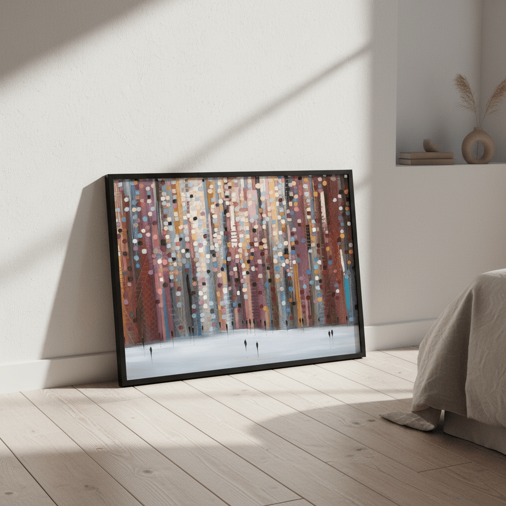 Urban Life by Ekaterina Ermilkina wall - art - picture - poster
