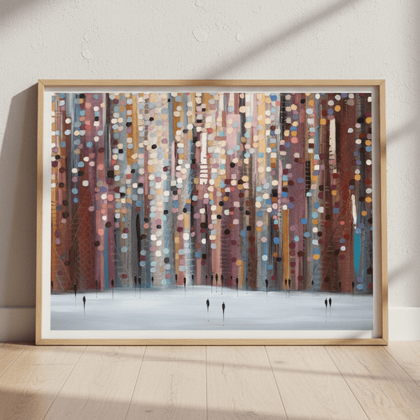 Urban Life by Ekaterina Ermilkina | Art & Canvas Print