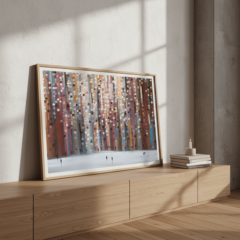 Urban Life by Ekaterina Ermilkina wall - art - picture - poster