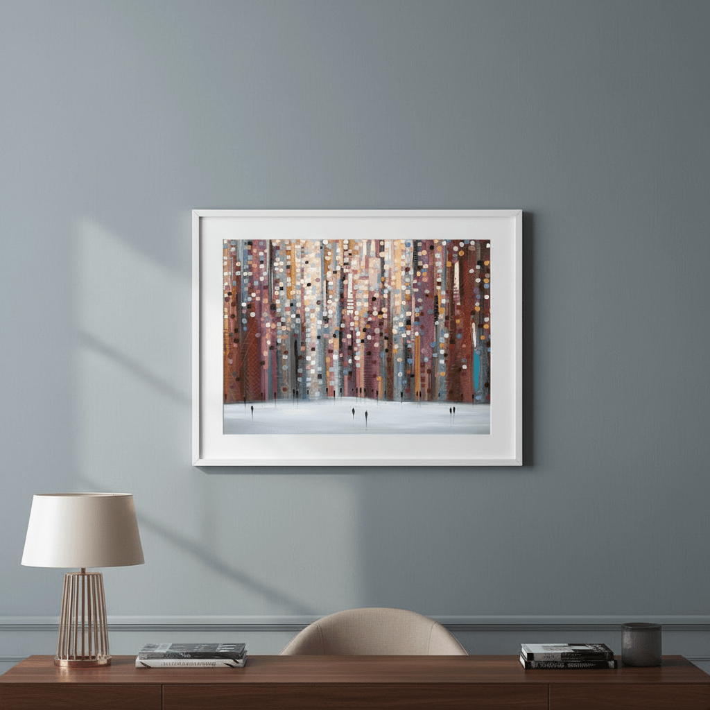 Urban Life by Ekaterina Ermilkina wall - art - picture - poster