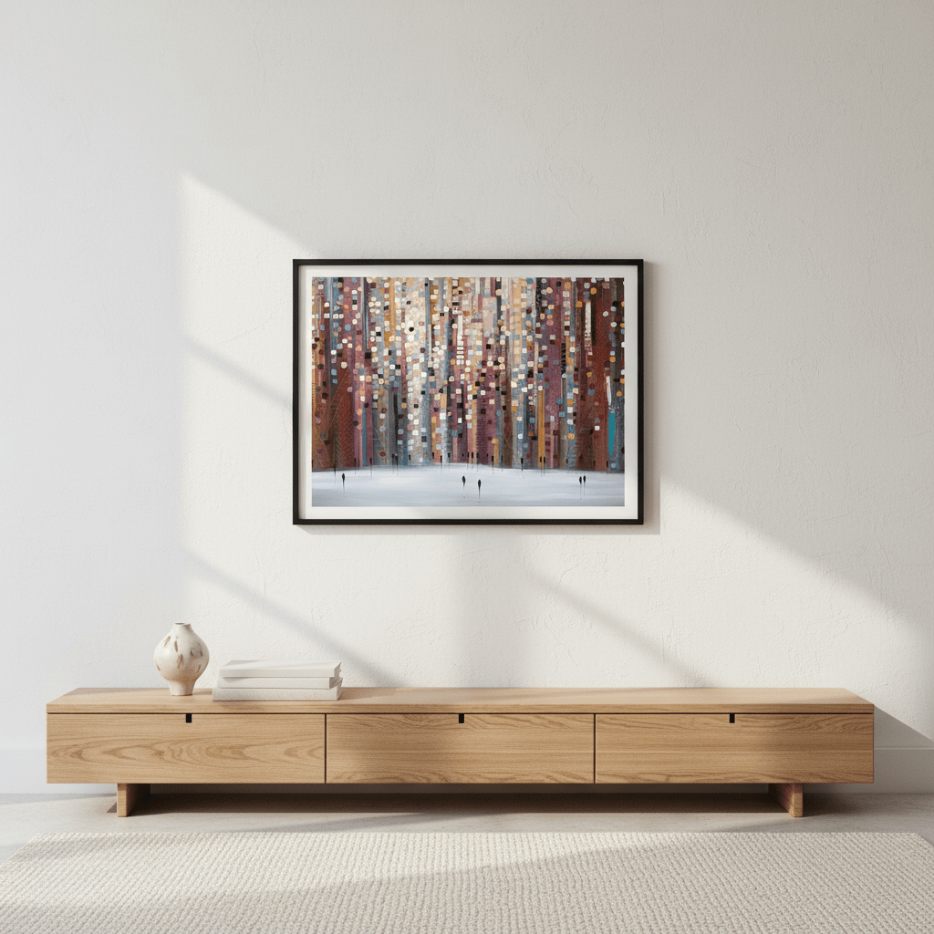 Urban Life by Ekaterina Ermilkina wall - art - picture - poster