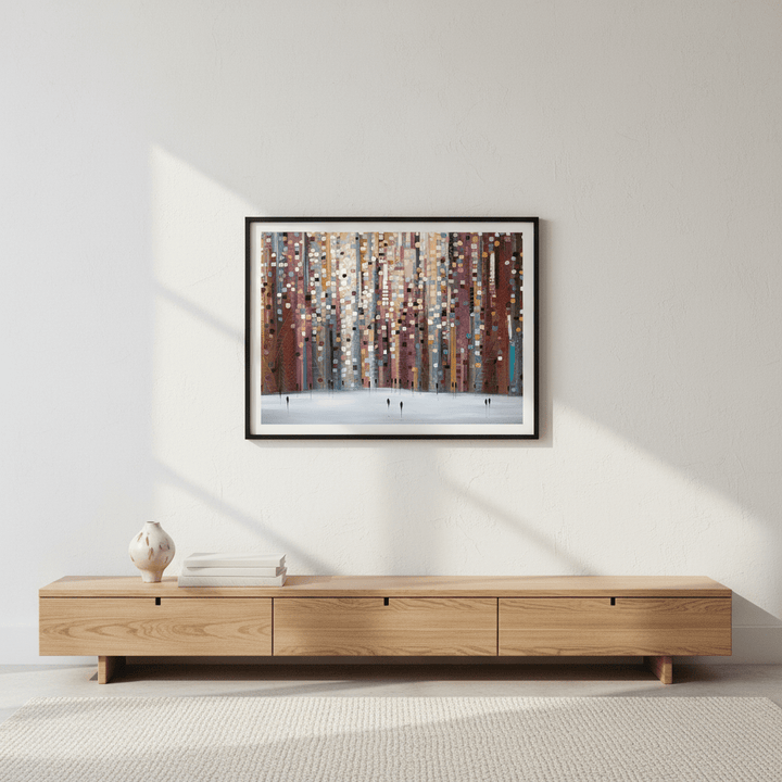 Urban Life by Ekaterina Ermilkina wall - art - picture - poster