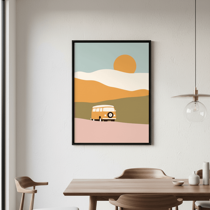 Van Minimal by Florent Bodart wall - art - picture - poster