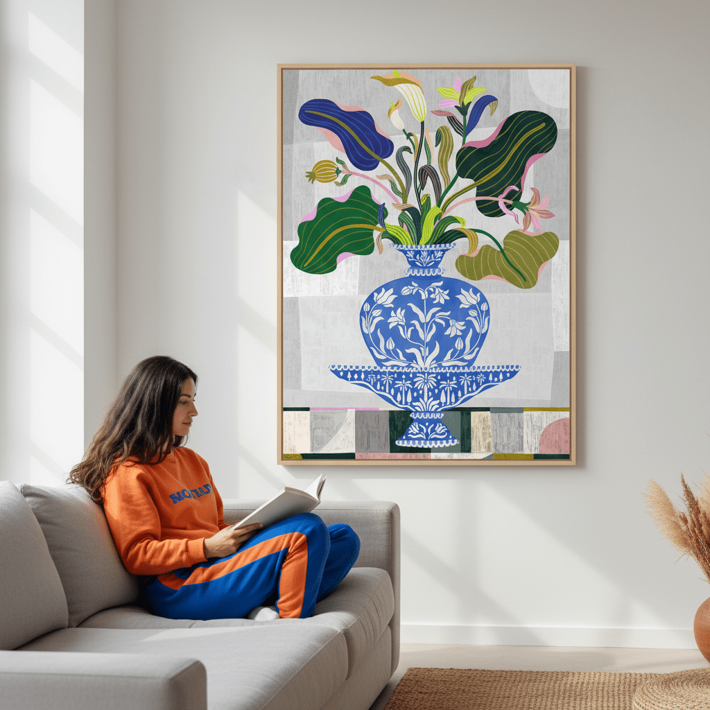 Vase by Manne Jalilian wall - art - picture - poster