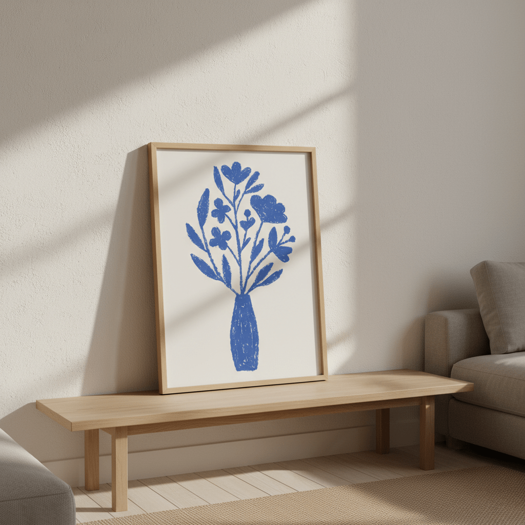 Vase in Bloom by Silvia Visscher wall - art - picture - poster