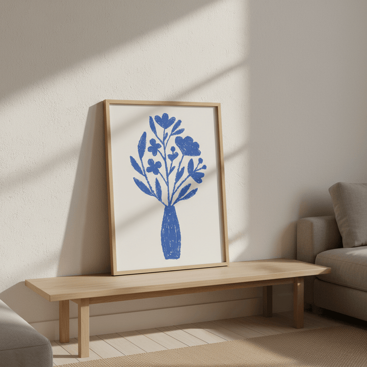 Vase in Bloom by Silvia Visscher wall - art - picture - poster