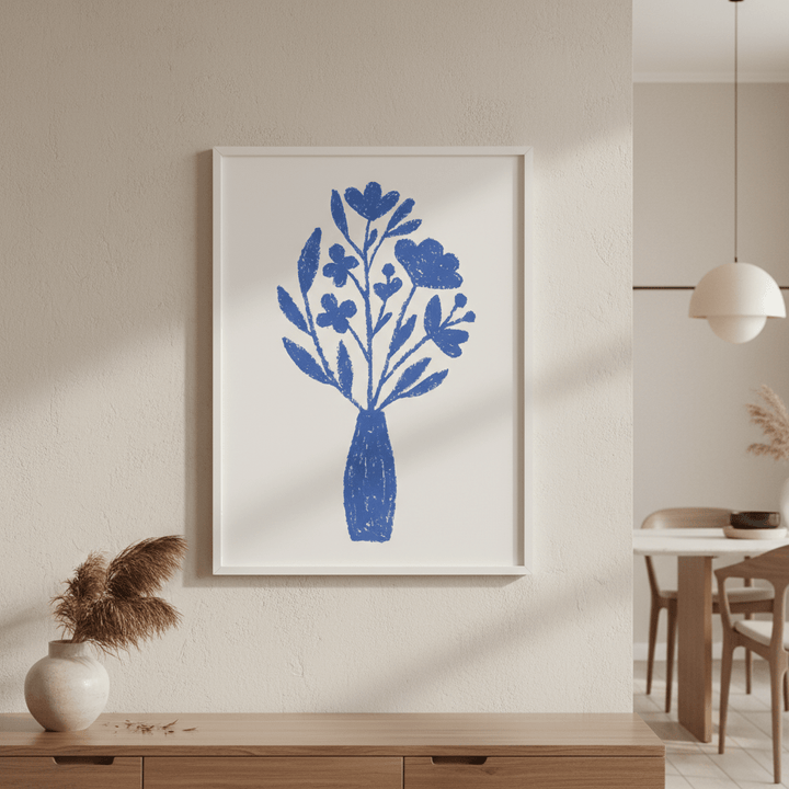 Vase in Bloom by Silvia Visscher wall - art - picture - poster